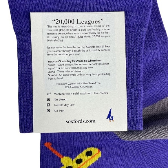 Purple People Eater Sock Set - Picture 4 of 8